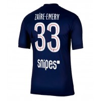 Paris Saint-Germain Warren Zaire-Emery #33 Domáci futbalový dres 2025-26 Krátky Rukáv